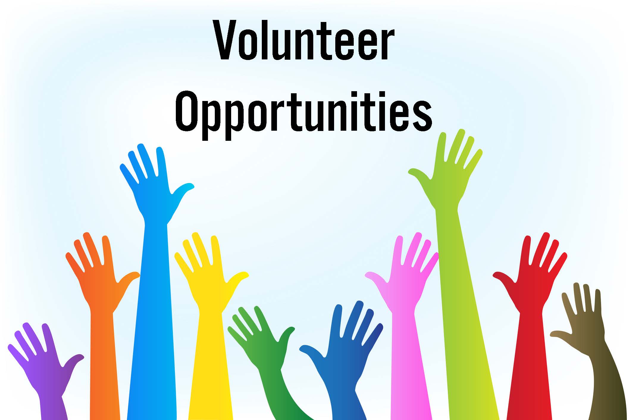 Volunteer opportunities
